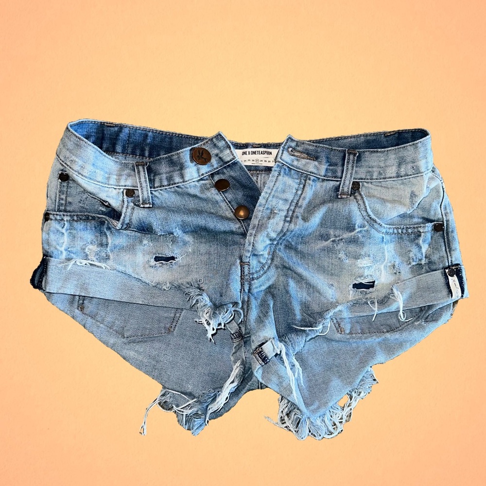 One Teaspoon Denim Shorts